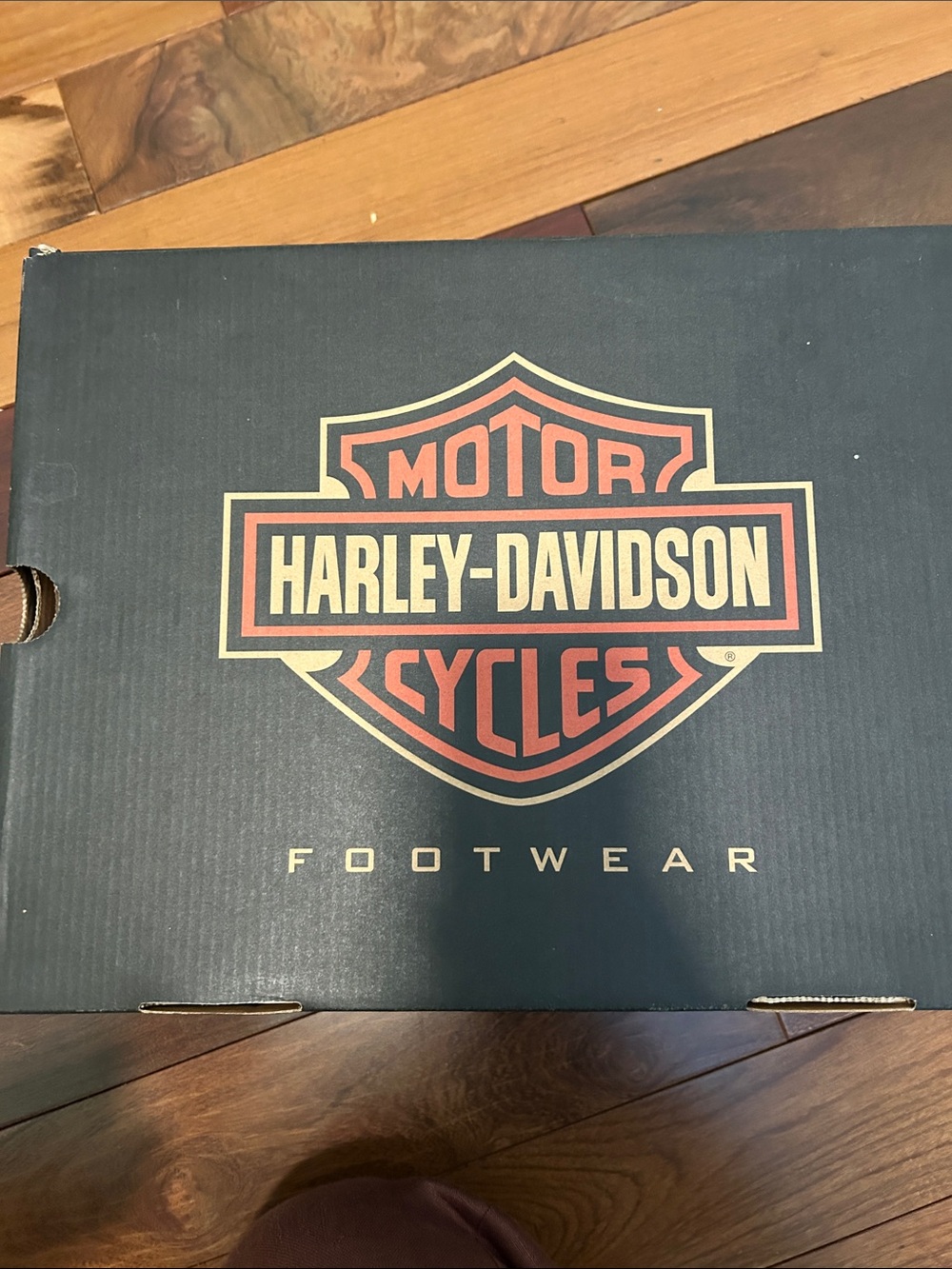 Harley-Davidson Women’s Black Leather Lace-Up Side-Zip Moto Boots - Picture 6 of 9